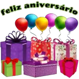 Figurinha de Feliz Aniversário para WhatsApp