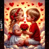 Figurinha de Amor para WhatsApp