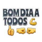 Figurinha de Saudações para WhatsApp