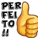 reação WhatsApp sticker