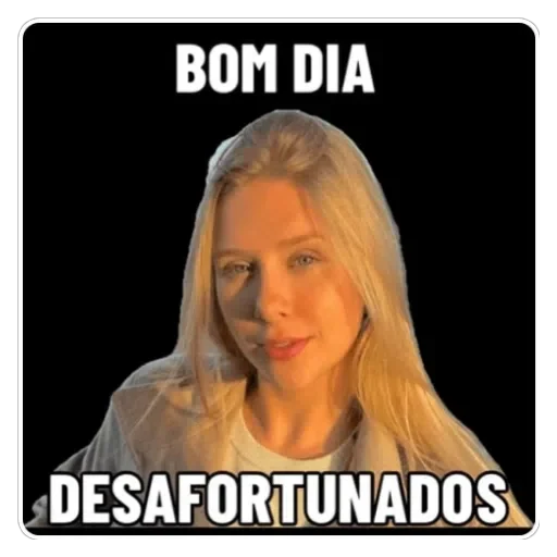 Figurinha para WhatsApp — Saudações