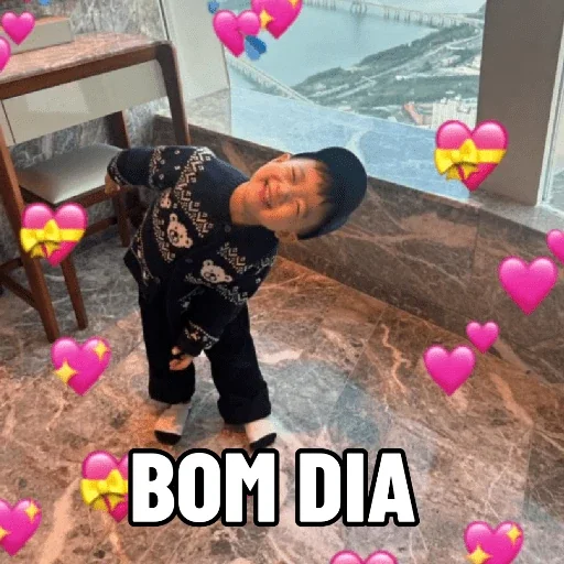 Figurinha para WhatsApp — Saudações