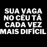 Figurinha de texto para WhatsApp