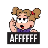 reação WhatsApp sticker