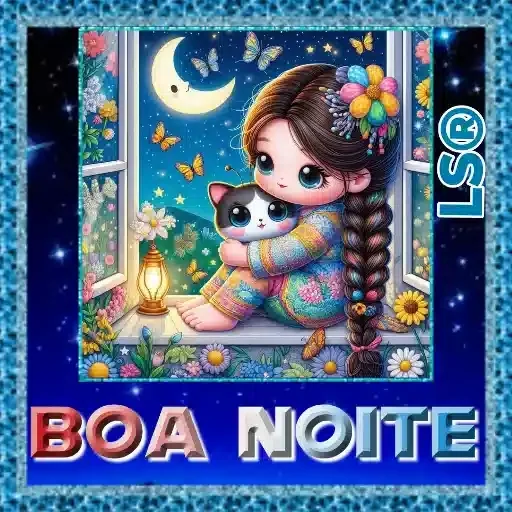 Figurinha para WhatsApp — Boa Noite