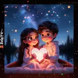 Figurinha de Amor para WhatsApp