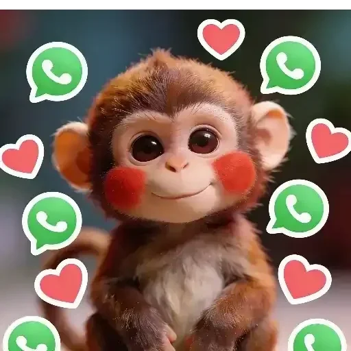Figurinha para WhatsApp — Animais