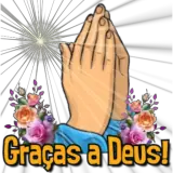 Figurinha de religião para WhatsApp