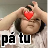 Figurinha de Amor para WhatsApp