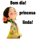 Figurinha de Saudações para WhatsApp