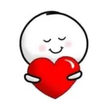Figurinha de Amor para WhatsApp