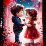 Figurinha de Amor para WhatsApp