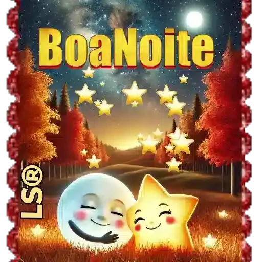 Figurinha para WhatsApp — Boa Noite