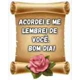 Figurinha de Saudações para WhatsApp