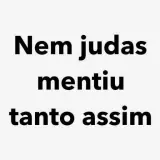 Figurinha de texto para WhatsApp