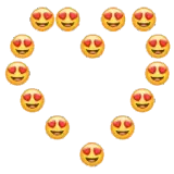 Figurinha de Amor para WhatsApp