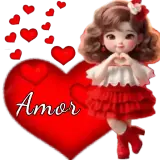 Sticker de Amor para WhatsApp