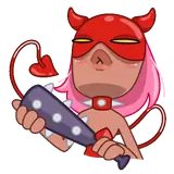 Anime WhatsApp sticker