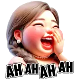 Figurinha de reação para WhatsApp