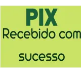 Figurinha de texto para WhatsApp