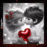 Figurinha de Amor para WhatsApp