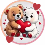 Figurinha de Amor para WhatsApp