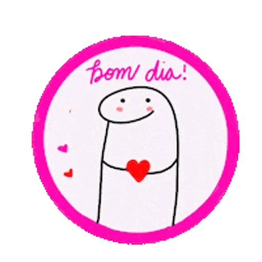 Figurinha para WhatsApp — Saudações