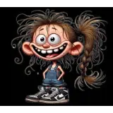 Figurinha de Engraçados para WhatsApp