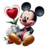 Figurinha de Amor para WhatsApp