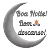 Figurinha de Boa Noite para WhatsApp