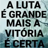 Figurinha de texto para WhatsApp