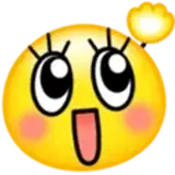 Figurinha de Emojis Amarelos para WhatsApp