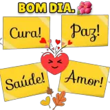 Figurinha de Saudações para WhatsApp