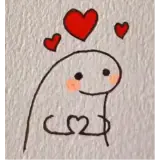 Figurinha de Amor para WhatsApp