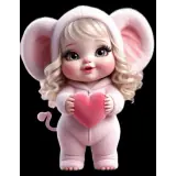 Figurinha de Amor para WhatsApp