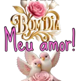 Figurinha de Bom Dia para WhatsApp