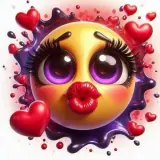 Figurinha de Amor para WhatsApp