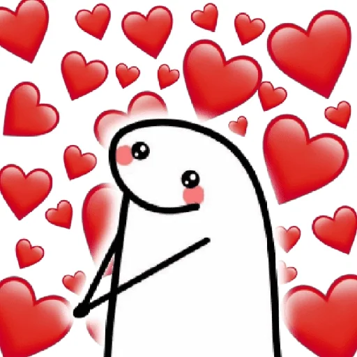 Figurinha para WhatsApp — Amor