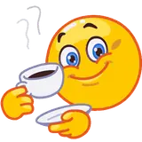 Figurinha de Emojis Amarelos para WhatsApp