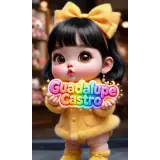 Figurinha de texto para WhatsApp