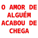 Figurinha de Amor para WhatsApp