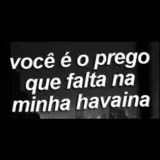 Figurinha de texto para WhatsApp