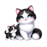 Figurinha de Gatos para WhatsApp