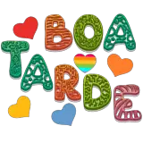 Figurinha de Saudações para WhatsApp