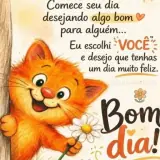 Figurinha de Bom Dia para WhatsApp
