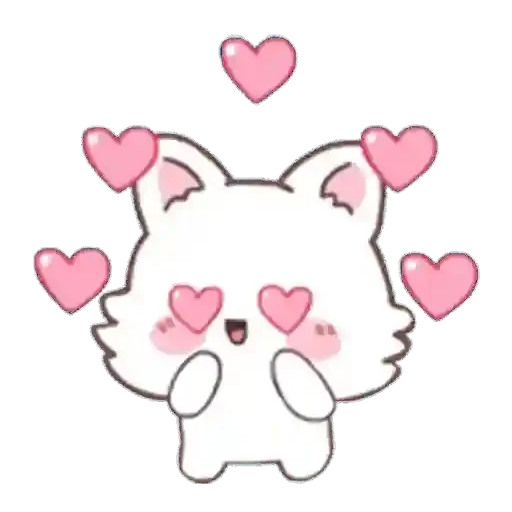 Figurinha para WhatsApp — Amor