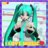 Figurinha de Música para WhatsApp