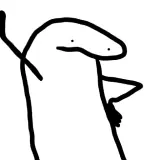 Figurinha de reação para WhatsApp