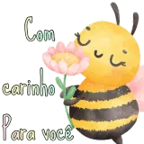 Figurinha de Amor para WhatsApp