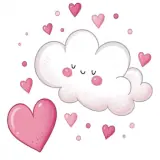 Figurinha de Amor para WhatsApp